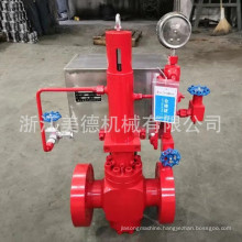 Cut off gate valve